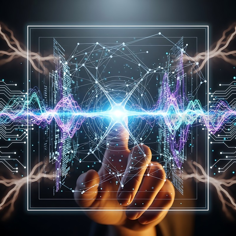 科技之手掌控未来世界