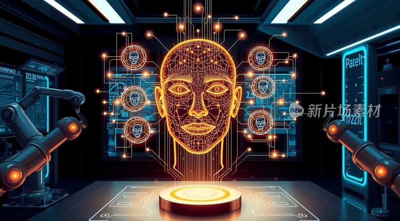 未来科技实验室智能机器人与虚拟现实