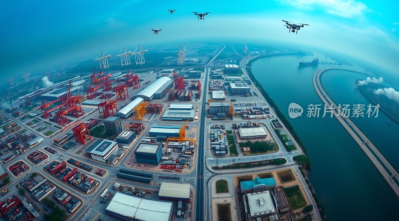 智慧港口未来物流新篇章