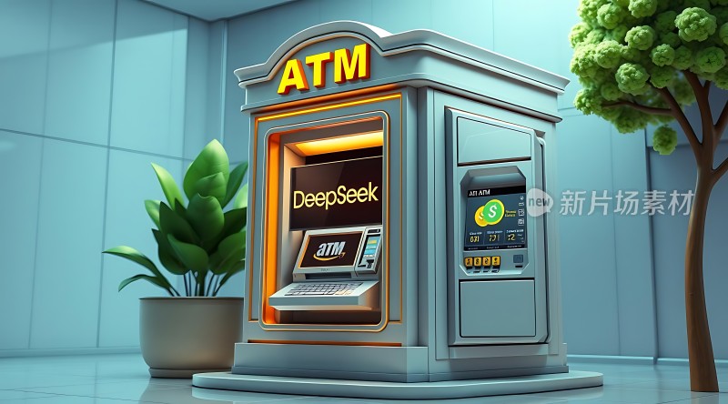 DeepSeek智能ATM机安全便捷为您服务！