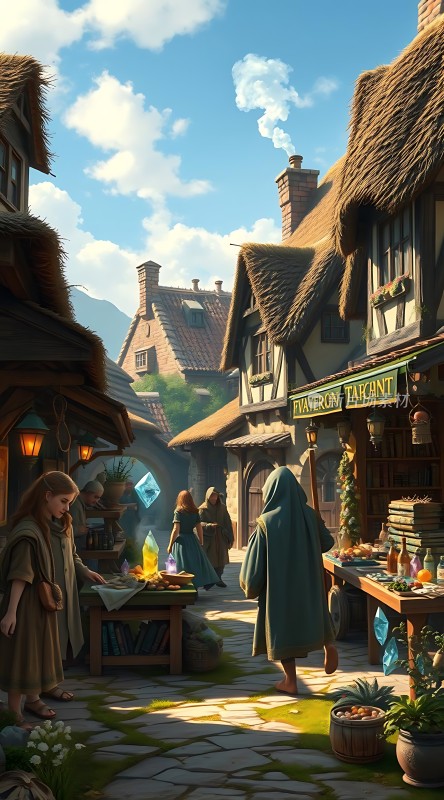 魔法集市上的神秘交易