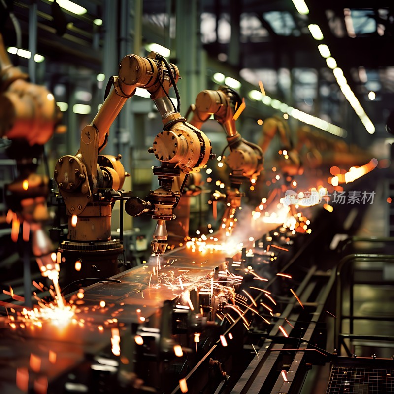 工业机器人焊接生产线