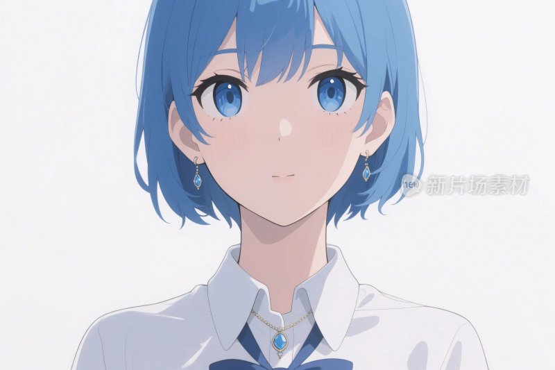 动漫风格女性角色插画