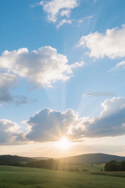 自然风景日出景观