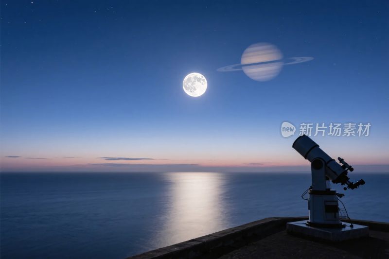 天文观测星空图