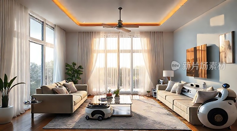 现代家居温馨舒适生活空间