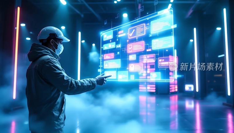 未来科技交互体验