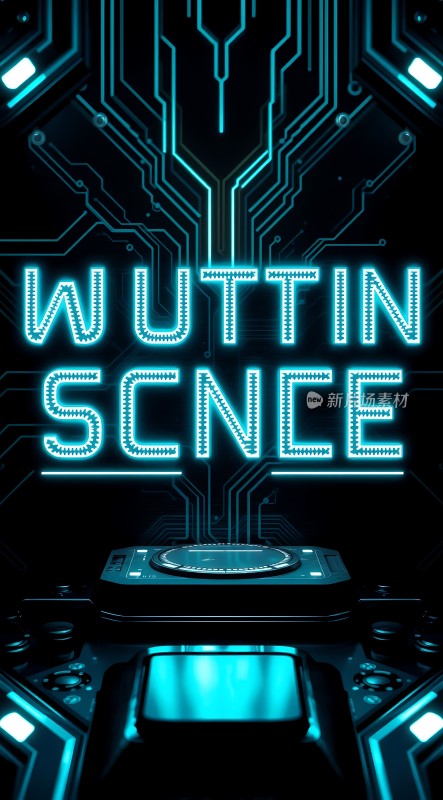 未来科技感DJ台
