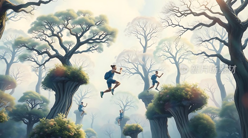 穿越奇幻森林的冒险之旅