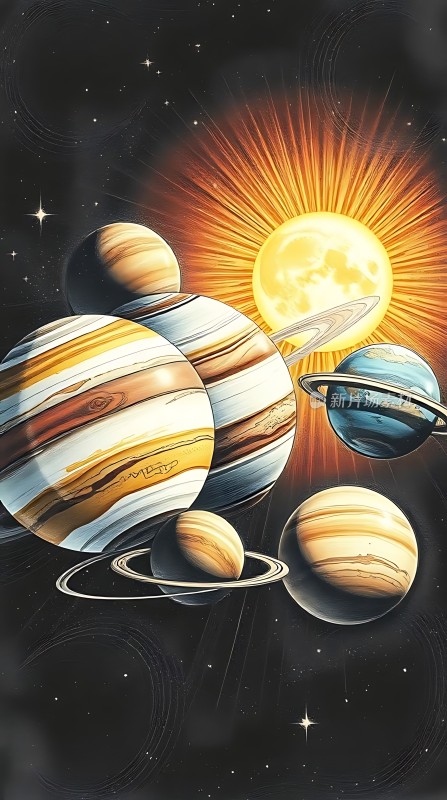 太阳系行星大集合