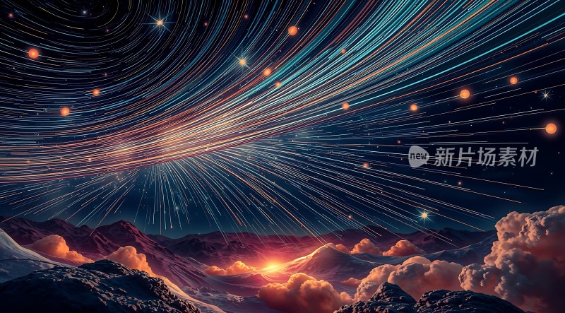 星河浩瀚宇宙奇观