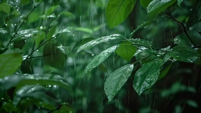 谷雨春雨意境