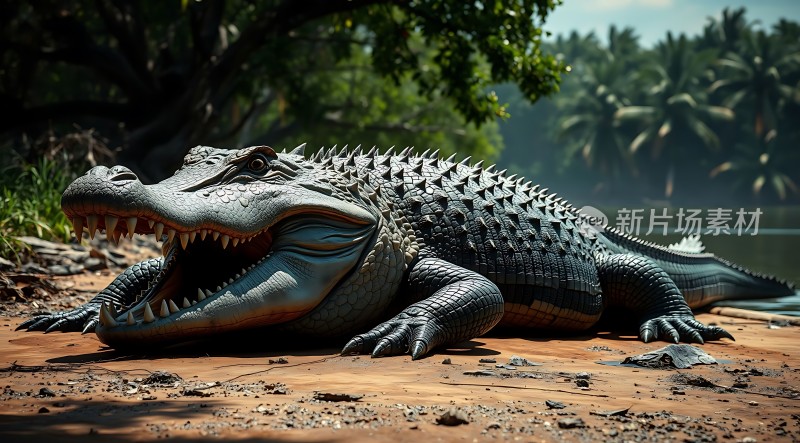 巨鳄出没自然界的神秘力量！