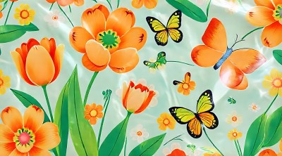 春日花语蝶舞翩翩 春日花语蝶舞翩翩