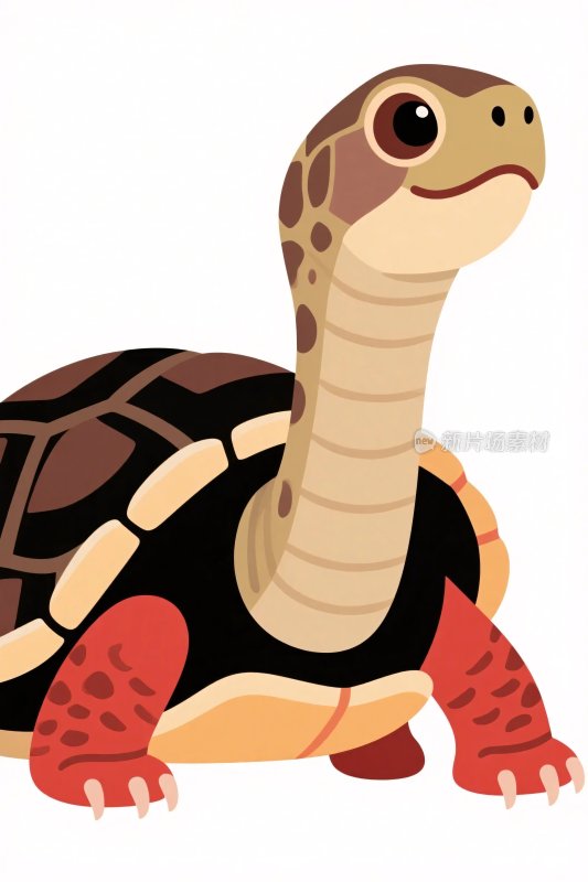 卡通乌龟插画