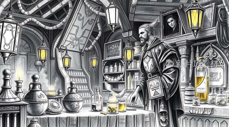 炼金术士的神秘实验室