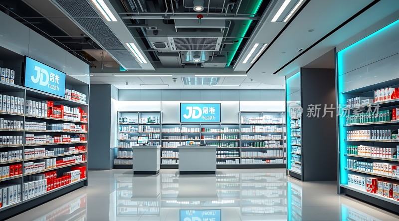高颜值健康超市JD Health新店开业