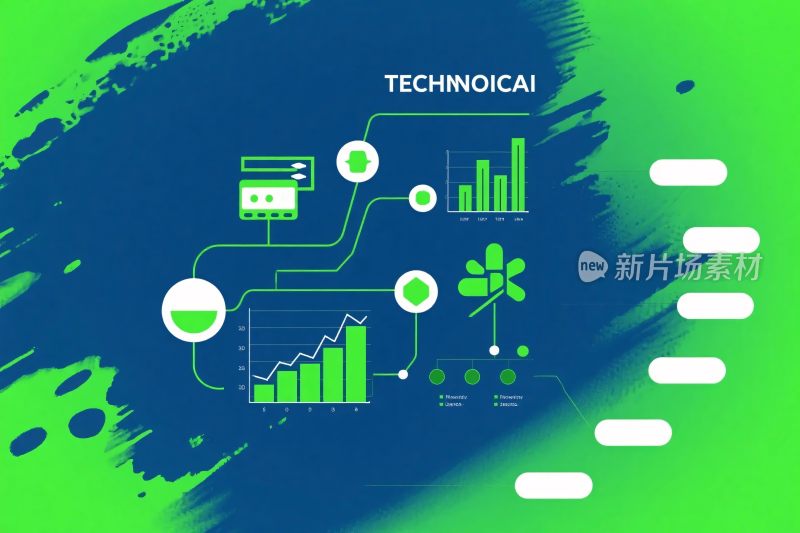 技术数据信息插画