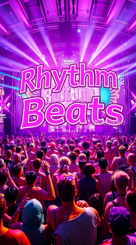 节奏节拍活力四射的音乐派对