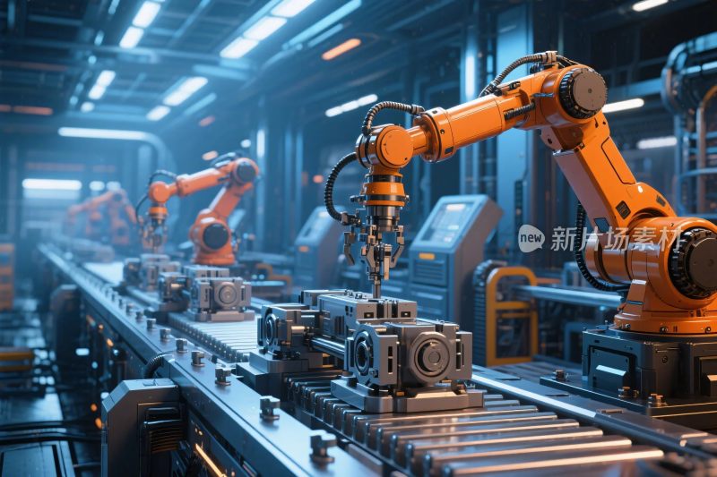 工业机械臂自动化场景