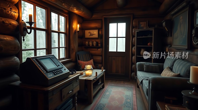 温馨木屋舒适生活空间