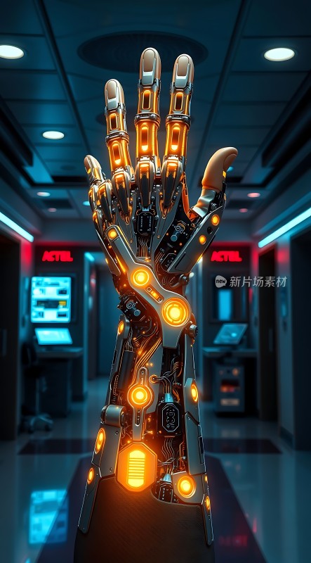 机械手臂科技感十足