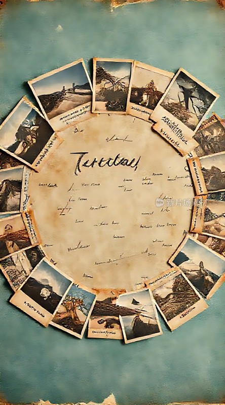 复古相册里的美好回忆