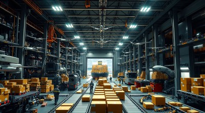 智能物流中心高效仓储与运输系统