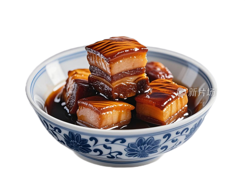 红烧肉免抠素材