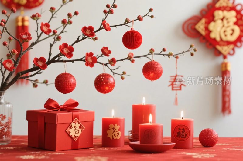 新年喜庆节日布置