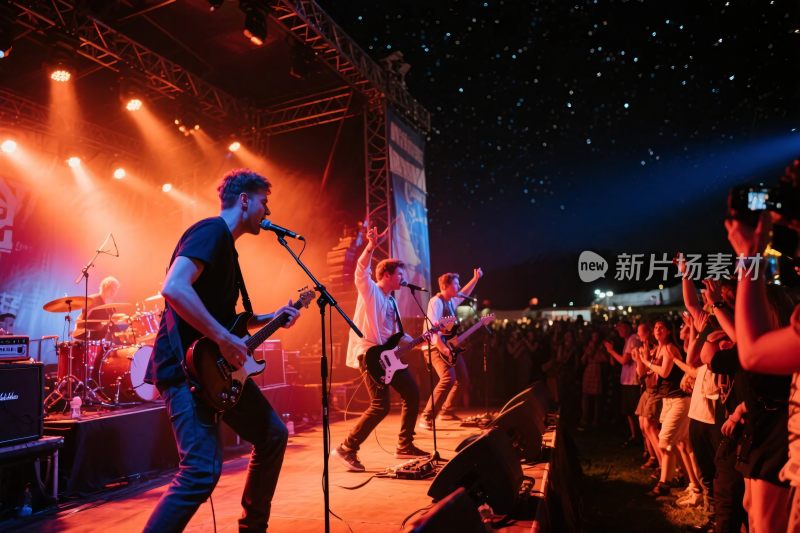 现场摇滚音乐会