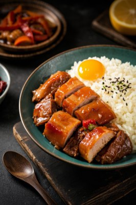 卤肉饭中国传统经典美食中式家常美味食物