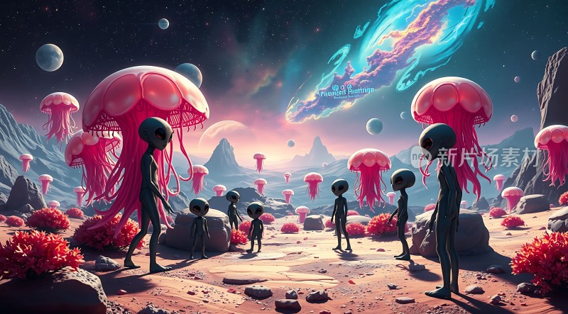 外星生物与异域星球