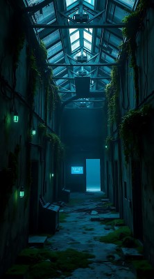 废弃建筑中的神秘通道