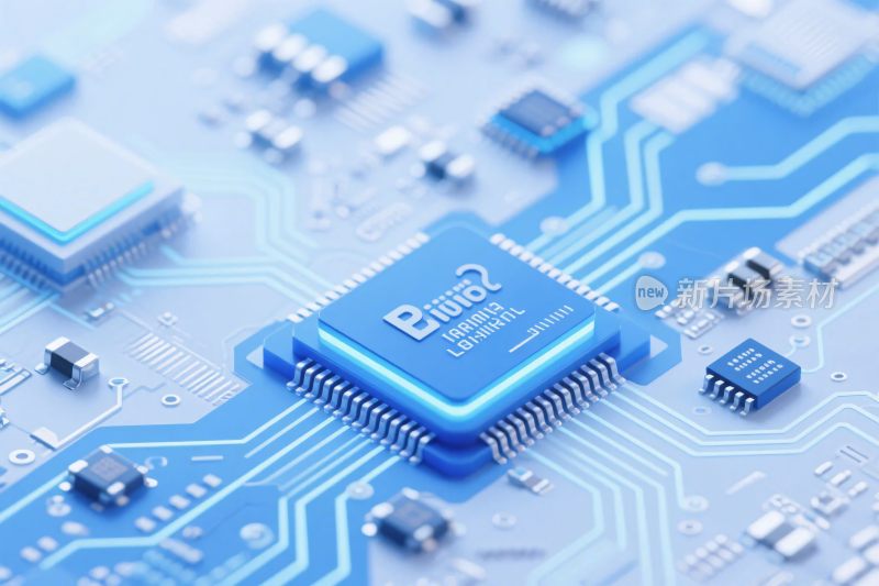 电子芯片科技电路