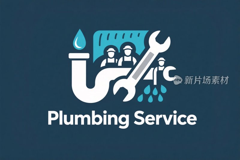 管道服务标志图标