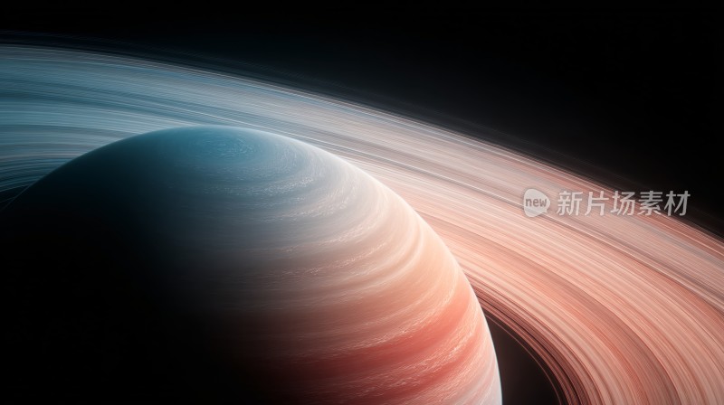 梦幻星球环插画