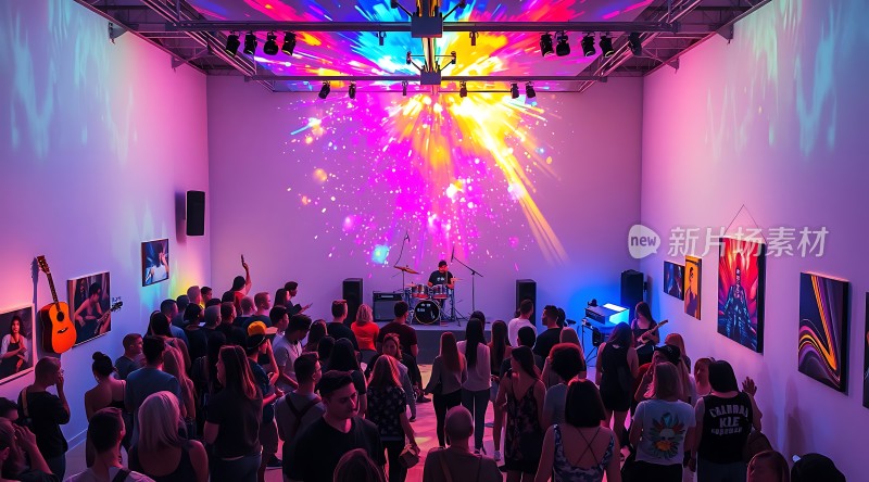 艺术馆里的音乐派对