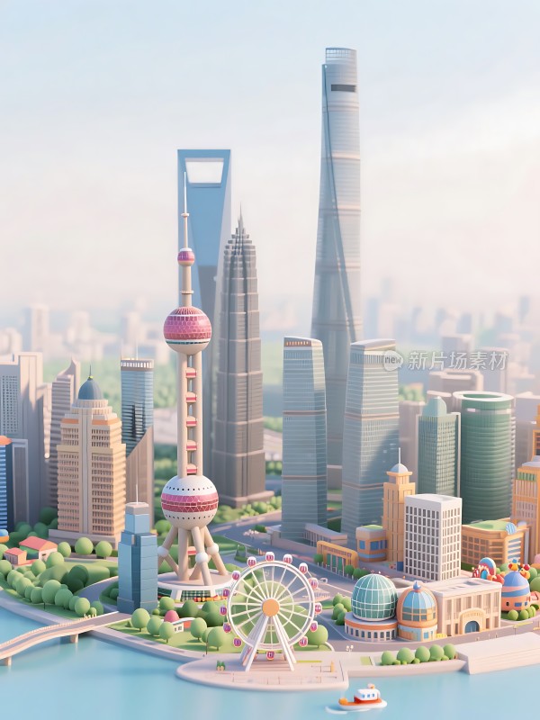 魔都摩天大楼与地标建筑