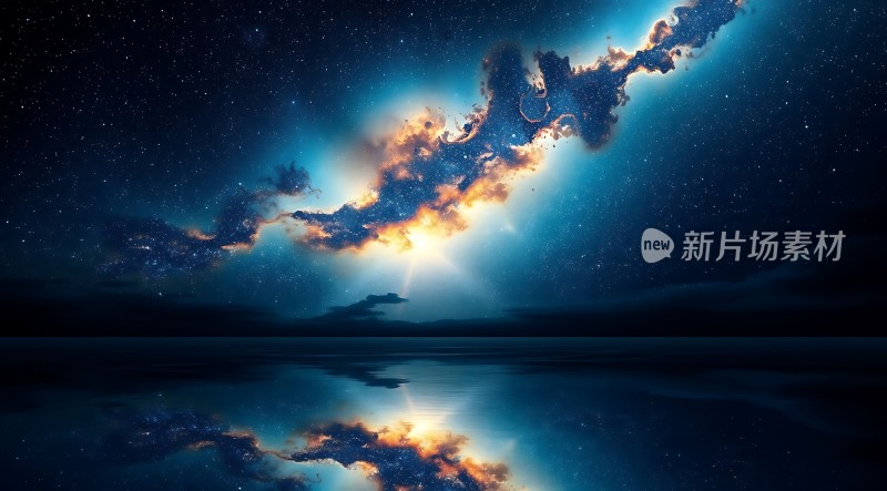 星河倒影宇宙奇观
