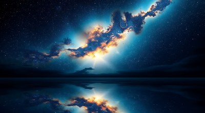 星河倒影宇宙奇观 星河倒影宇宙奇观