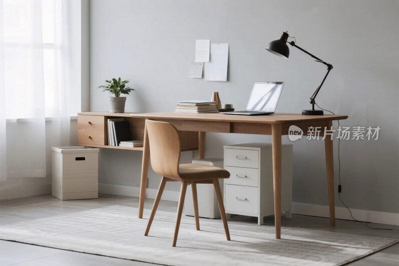 简约室内办公场景