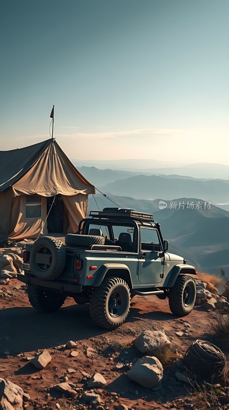 荒野露营 Jeep 之旅