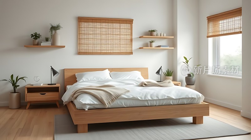 简约卧室自然宁静温馨舒适