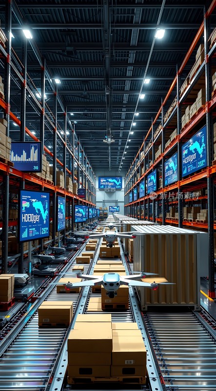 智能物流中心高效仓储与配送系统
