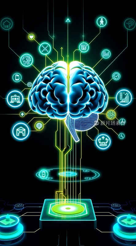 智能大脑与科技连接