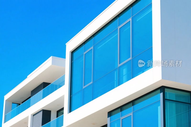 现代建筑外观摄影