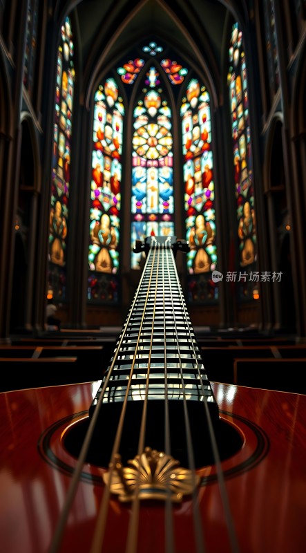 教堂里的吉他