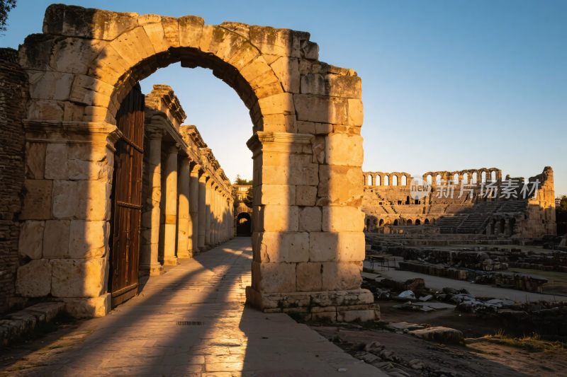 古代遗迹古迹拱门