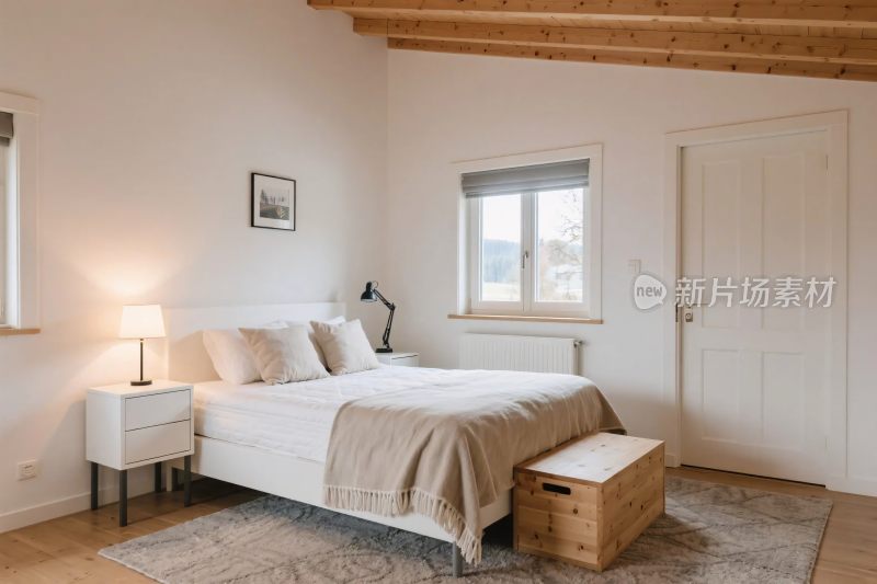 温馨卧室室内场景